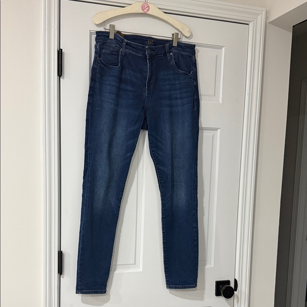 Kut from the Kloth Dark Blue Skinny Jeans